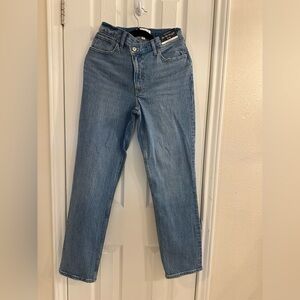 Abercrombie & fitch Ultra high rise The 90’s straight jeans